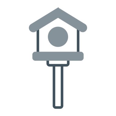 ev vektörü renk simgesi