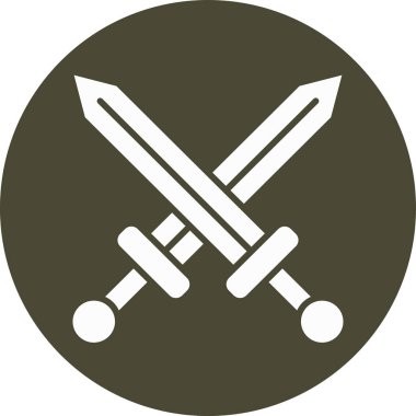 Bir silah simgesinin vektör illüstrasyonu