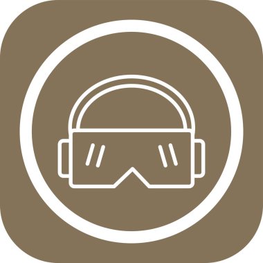 Modern simgenin vektör illüstrasyonu