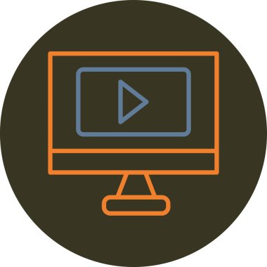 seo modern simgesinin vektör illüstrasyonu