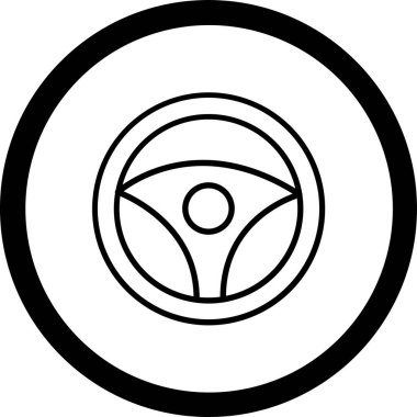 Direksiyon simgesi, basit stil