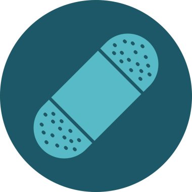 Benzersiz kapsül vektör simgesi