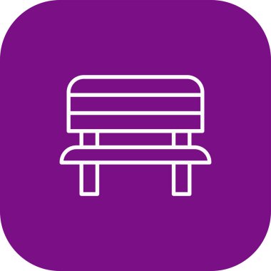 Vektör Koltuğu Simgesi illüstrasyonu