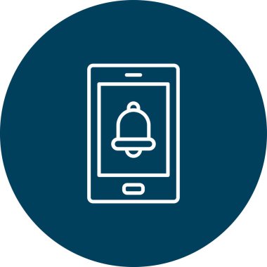 Eşsiz Telefon Vektörü Kabartma Simgesi