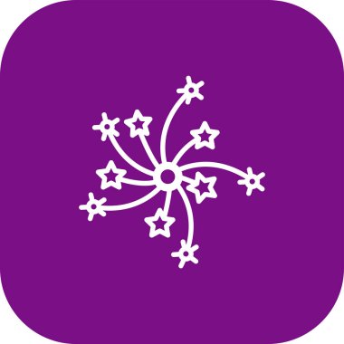 Yıldız simgesinin vektör illüstrasyonu