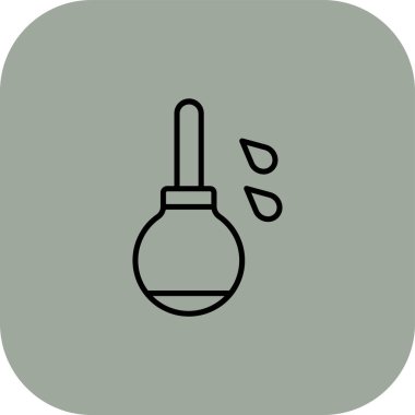 vektör bahçe simgesi illüstrasyonu