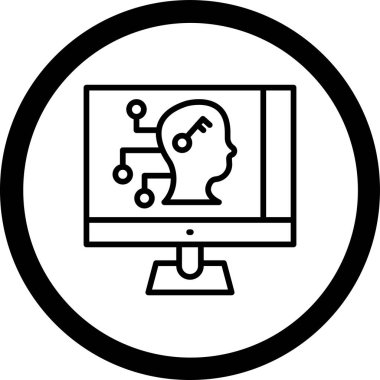 seo modern simgesinin vektör illüstrasyonu