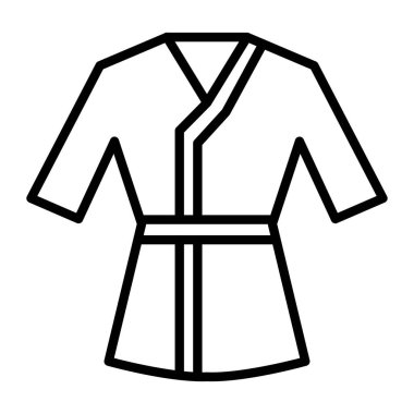 Bir kadın simgesinin vektör illüstrasyonu