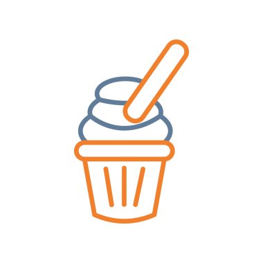 dondurma simgesi, satır vektörü