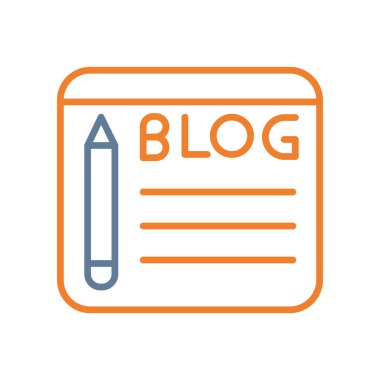 günlük vektörü ince çizgi simgesi