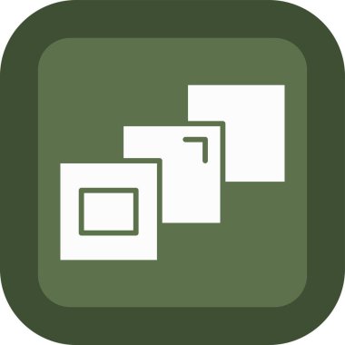 Modern simgenin vektör illüstrasyonu