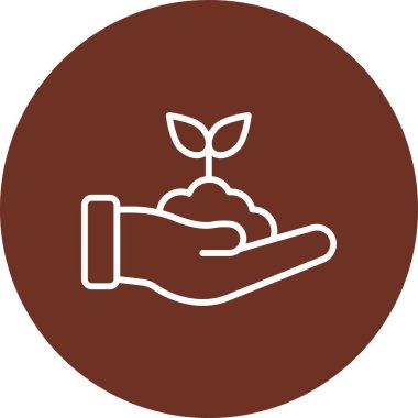 Vektör yiyecek ve sağlık simgesi