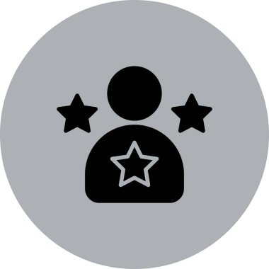 Kolayca değiştirebilen veya düzenleyebilen yıldız vektör simgesi