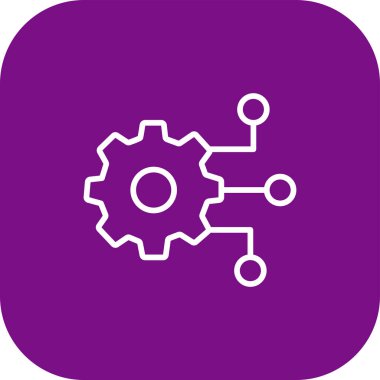 vektör ayarı simgesi, vektör illüstrasyonu