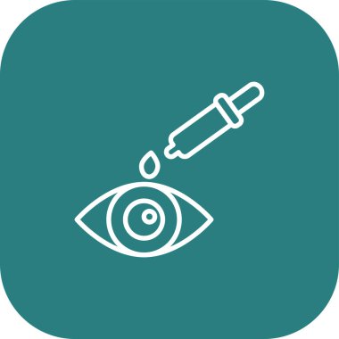 Göz simgesi, modern tasarım çizimi