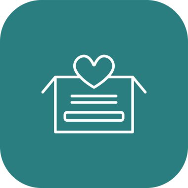 Aşk simgesinin vektör illüstrasyonu