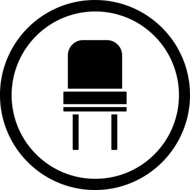 mikrofon simgesi vektör illüstrasyonu