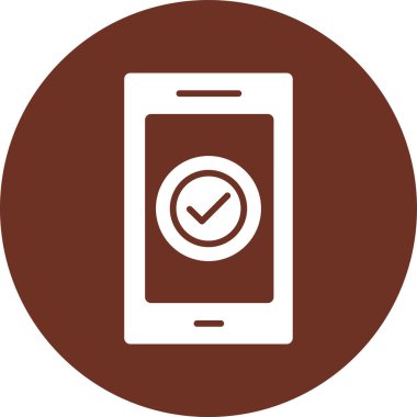 Vektör Mobil simge illüstrasyonu