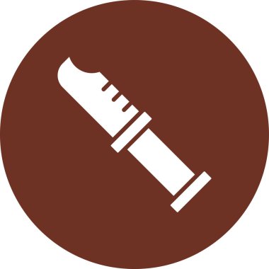 Bir sigara simgesinin vektör illüstrasyonu