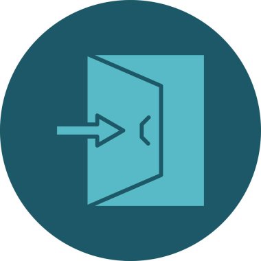 ok simgesi vektör illüstrasyonu