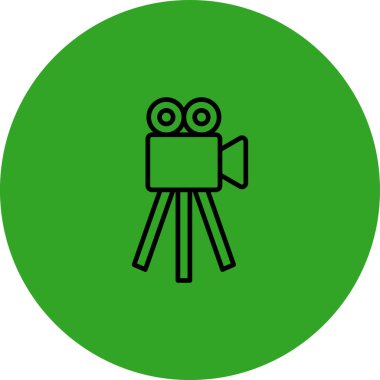 vektör film kamera simgesi