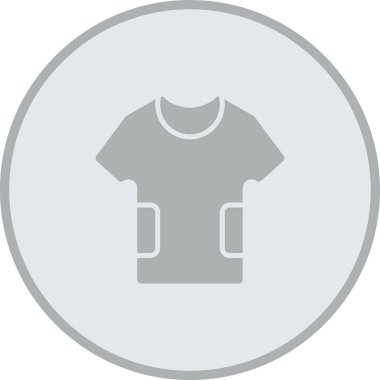 giysi giysisi simgesi düz stil