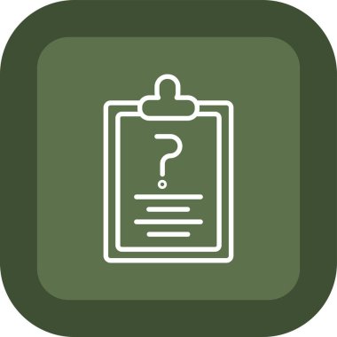 Soru işareti vektör illüstrasyonu