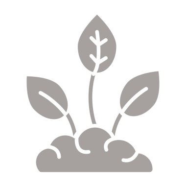 bitki ve doğa ikonu. vektör grafiği