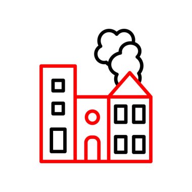 Yapı simgesinin vektör illüstrasyonu