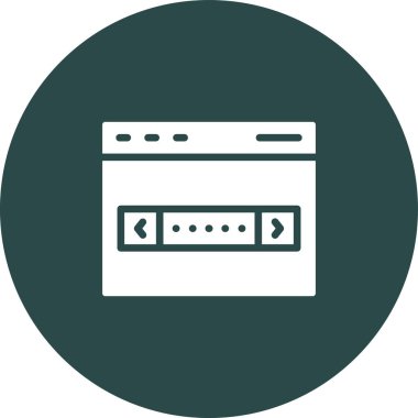 Modern bilgisayar simgesinin vektör illüstrasyonu