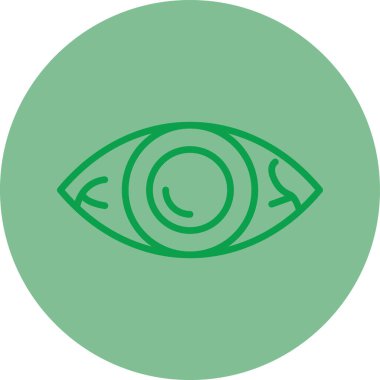 Güzel göz. vektör illüstrasyonu