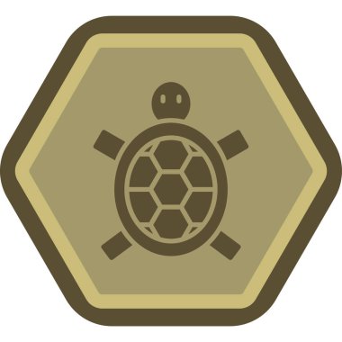 askeri simge vektör illüstrasyonu