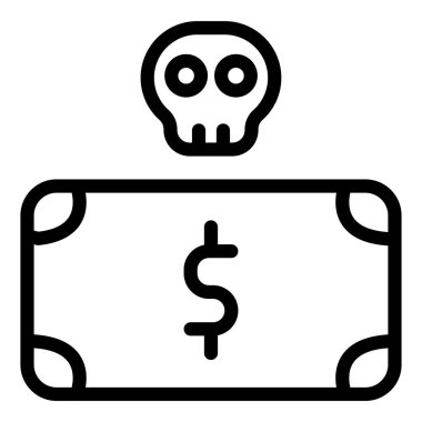 para simgesi vektör illüstrasyonu