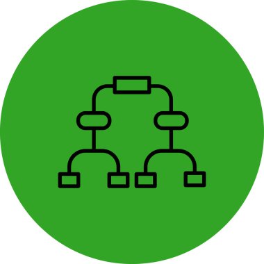 ağ paylaşım simgesi çizimi