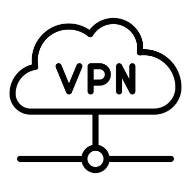 bulut Vpn simgesi, özet biçimi