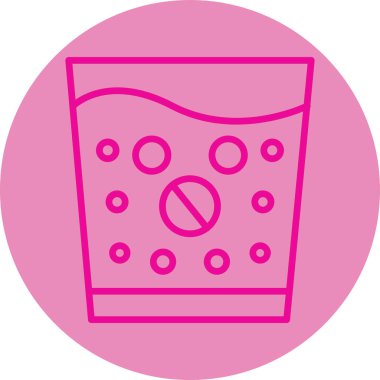 İç bakalım. Web simgesi basit illüstrasyon