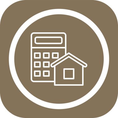 Modern simgenin vektör illüstrasyonu