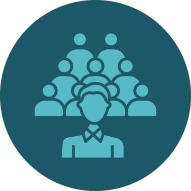 İş adamlarının vektör illüstrasyonu