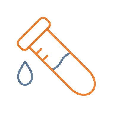 Tıbbi simge vektör tasarımlı damlatıcı