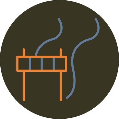 Modern simgenin vektör illüstrasyonu