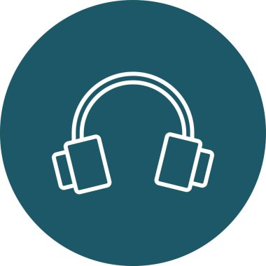 Müzik simgesinin vektör illüstrasyonu