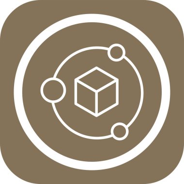 seo modern simgesinin vektör illüstrasyonu