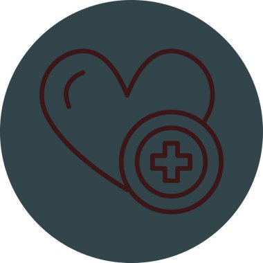 tıbbi simge vektör illüstrasyonu