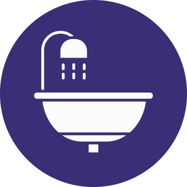 banyo vektör çizim