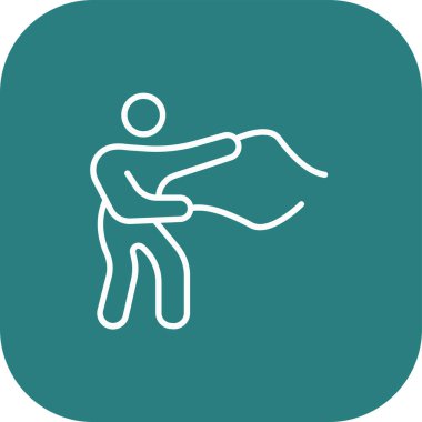 İnsan simgesinin vektör illüstrasyonu