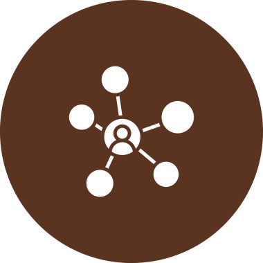 seo modern simgesinin vektör illüstrasyonu