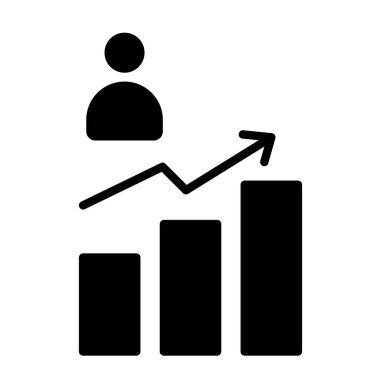 grafik vektörü ince çizgi simgesi