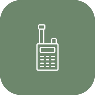 Vektör telefon simgesi illüstrasyonu