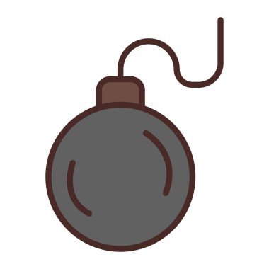 Noel çanı ikonu. Vektör illüstrasyon tasarımı