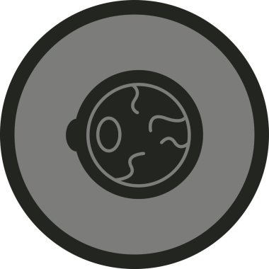 Bozuk para. Web simgesi basit illüstrasyon